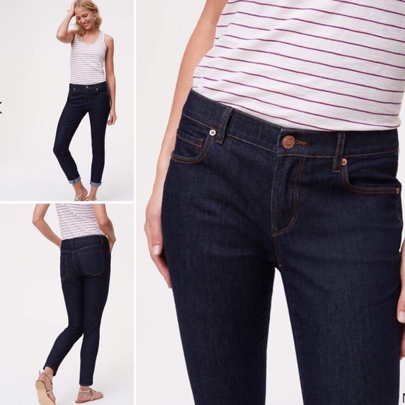modern skinny loft jeans